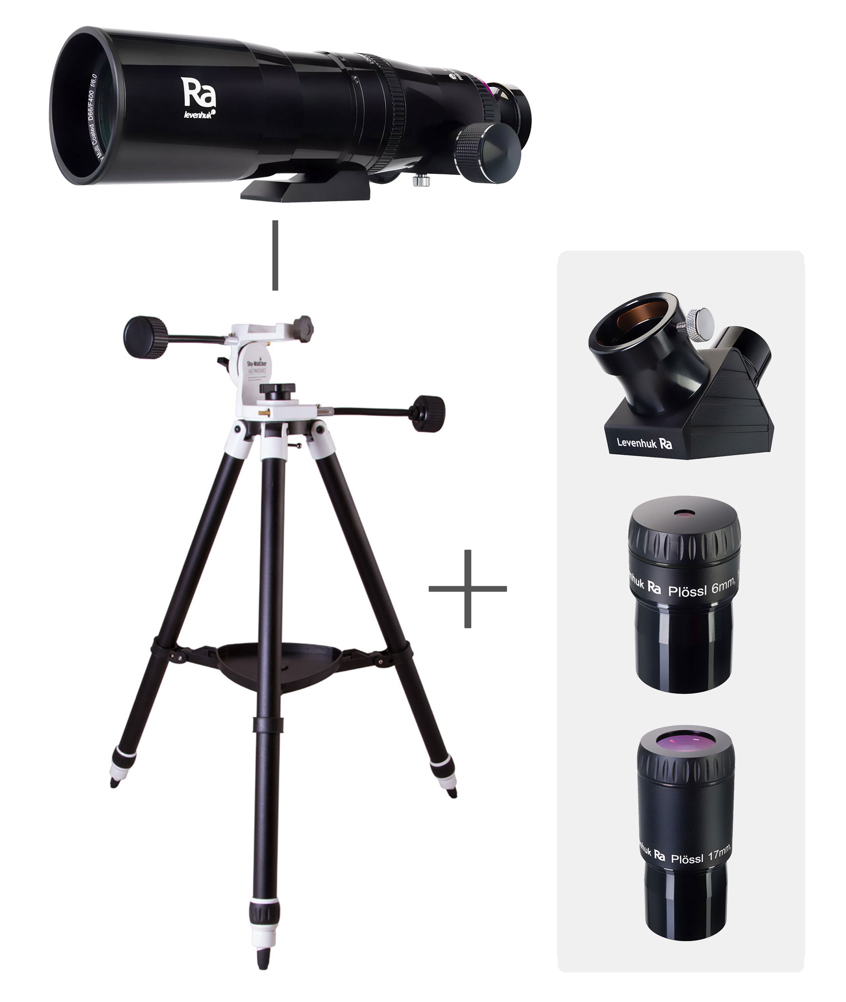 

Levenhuk (Левенгук) Ra R66 ED Doublet Black Kit v2
