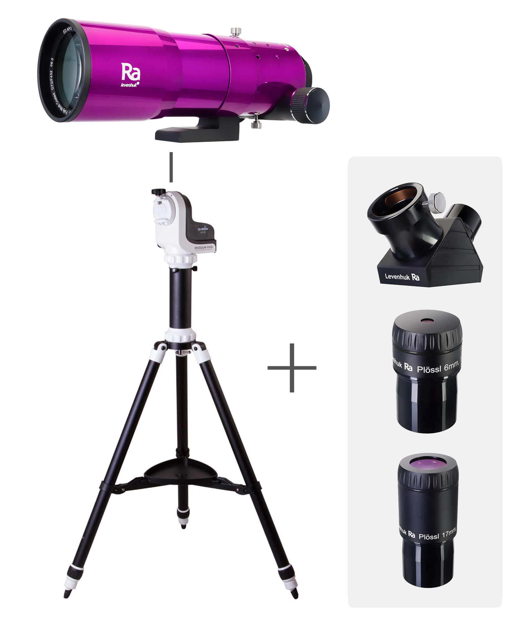 

Levenhuk (Левенгук) Ra R72 ED Doublet Kit v2