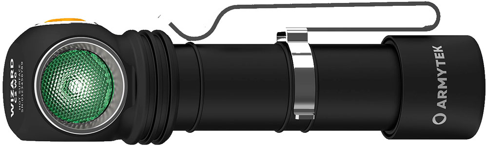 Мультифонарь Armytek Wizard C2 WG Magnet USB, белый и зеленый свет 82220 - фото 1