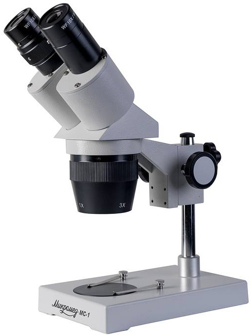 Микроскоп стереоскопический Микромед МС-1 вар. 2А (2x/4x) 82430 - фото 1