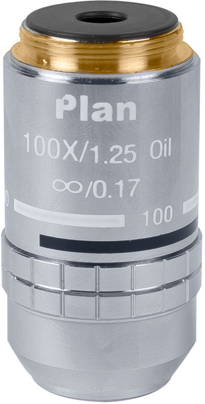 

Объектив 100х/1,25МИ Plan Л беск/0,17 для микроскопа Микромед-3 ЛЮМ