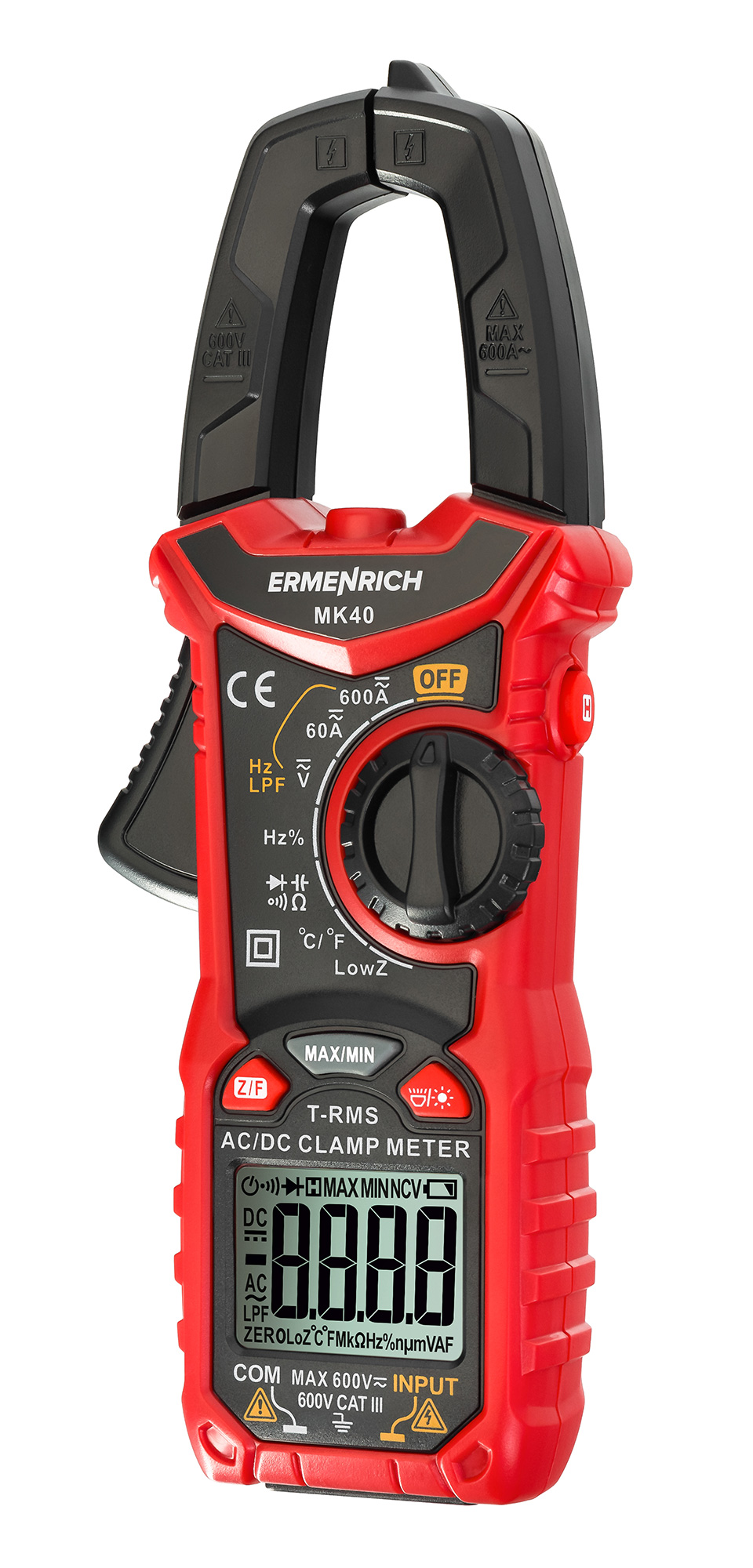 Купить токоизмерительные клещи Ermenrich Ping MK40 в интернет-магазине