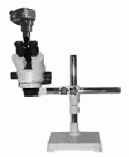 Цифровой микроскоп стереоскопический МСП-2 отраженного света на струбцине