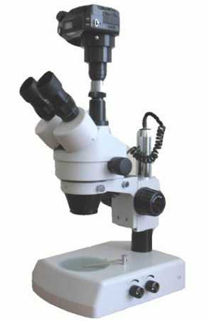Цифровой микроскоп стереоскопический МСП-2 проходящего и отраженного света