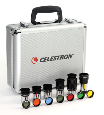 Набор цветных фильтров и окуляров Celestron, 1,25