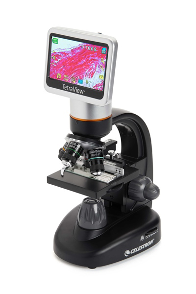

Микроскоп цифровой Celestron с LCD-экраном TetraView
