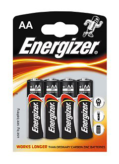 Элемент питания Energizer AA LR6 (4 шт.) от Четыре Глаза