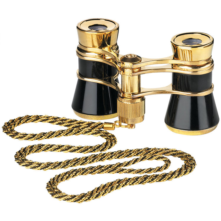 

Бинокль театральный Eschenbach Glamour 3x25 Black, с цепочкой