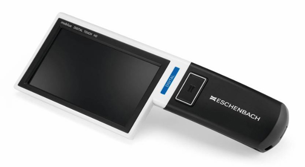 

Лупа цифровая Eschenbach Mobilux Digital Touch HD 1,9–12x, с ЖК-экраном 4,3 16:9, с подсветкой