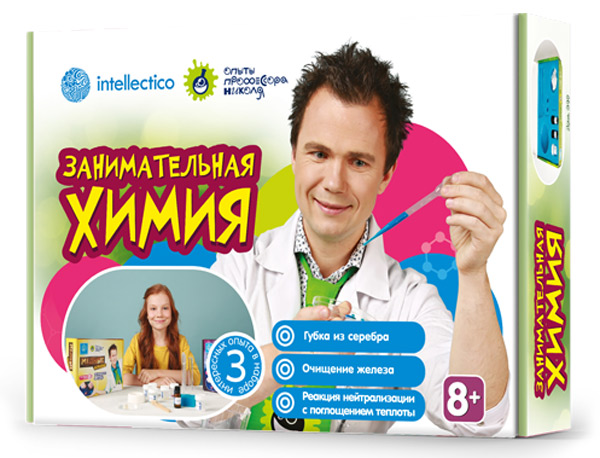 

Набор для опытов Intellectico 849 «Занимательная химия»