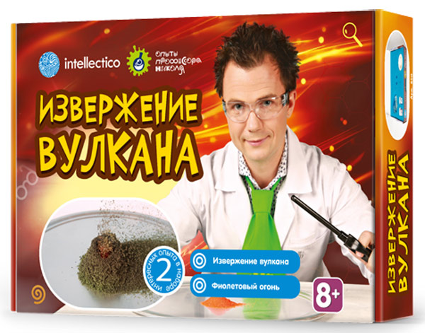 

Набор для опытов Intellectico 850 «Извержение вулкана»