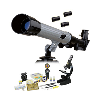 Набор Eastcolight: телескоп 30/400 и микроскоп 100–1000x, 82 аксессуара в комплекте