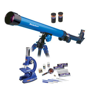 Набор Eastcolight: телескоп 40/500 и микроскоп 100–900x, 64 аксессуара в комплекте