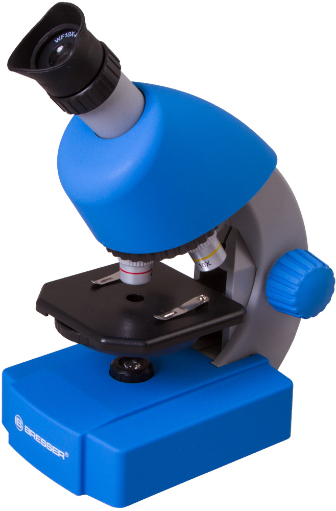 Картинка для Микроскоп Bresser (Брессер) Junior 40x-640x, синий