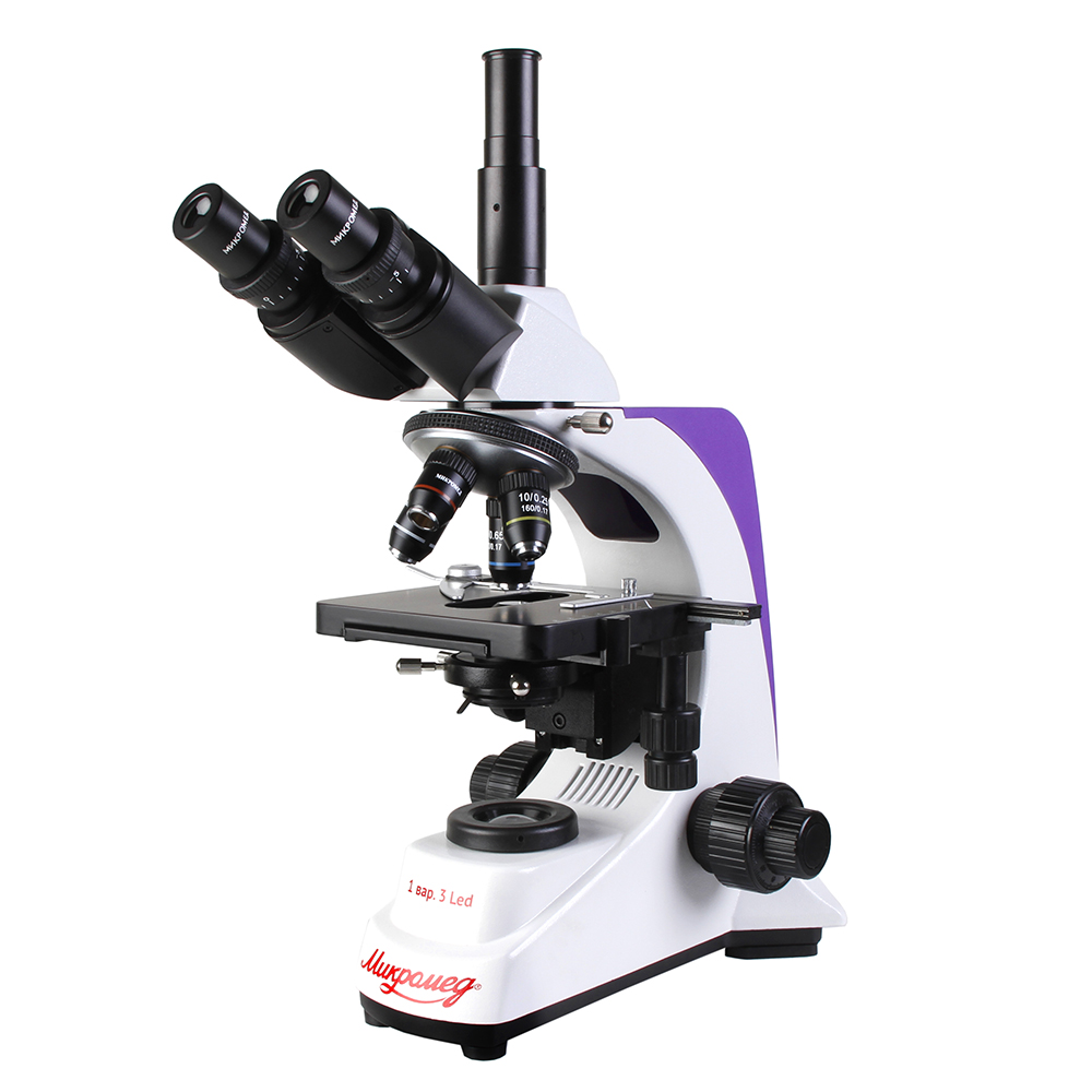 Микроскоп Микромед-1 вар. 3 LED 69924 - фото 1