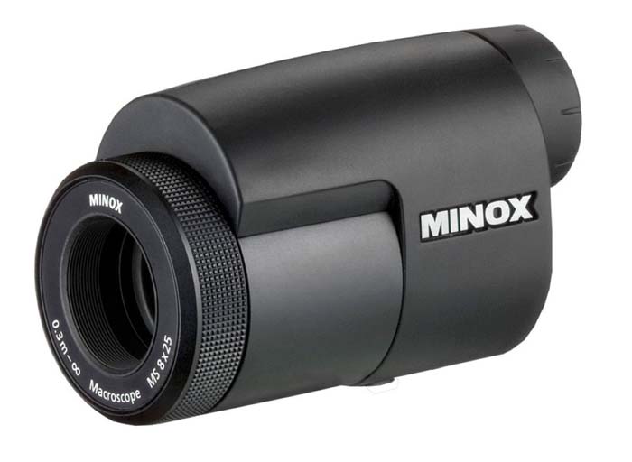 Монокуляр MINOX MS 8x25 Macro, черный