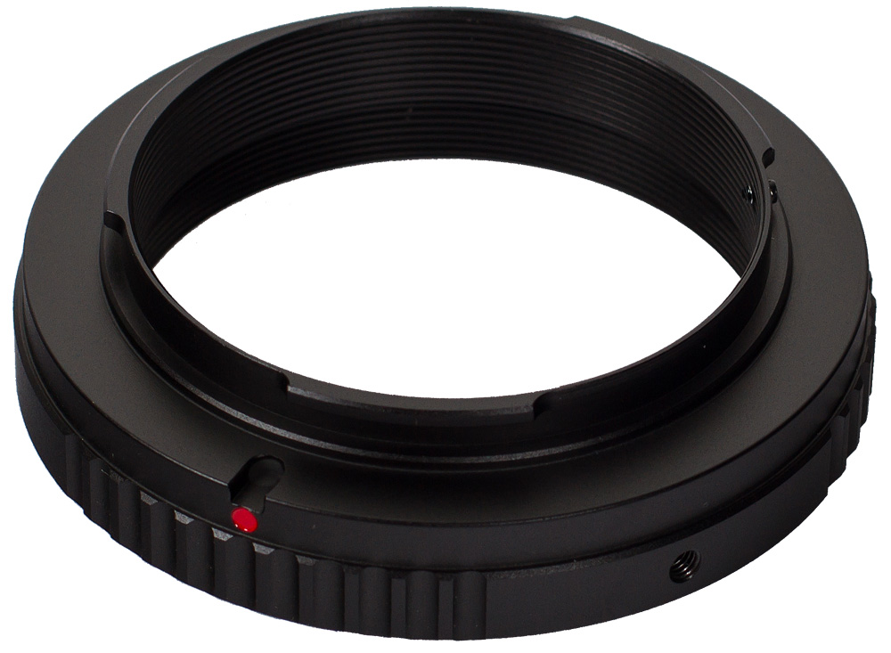 <p>Т-кольцо Sky-Watcher &ndash; это полезный аксессуар для астрофотографии. С помощью этого кольца можно установить на телескоп цифровую камеру Sony.</p><p>T-кольцо предназначено для крепления камеры к любому редуктору фокуса 0,85x. </p>