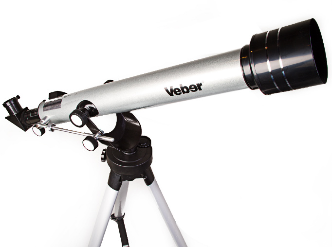 Телескоп Veber F 700/60TXII AZ, в кейсе