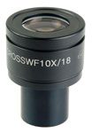 Окуляр 10х/18 (D23,2 мм) для микроскопов, со шкалой