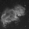 Туманность Душа (S2-199, LBN 667), снятая с фильтром Hydrogen Alpha, – эмиссионная туманность, находящаяся в созвездии Кассиопея. Также включает в себя небольшую эмиссионную туманность IC 1871