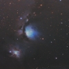 M78 (NGC 2068) – отражательная туманность в созвездии Орион, состоящая из трех объектов: NGC 2064, NGC 2067 и NGC 2071