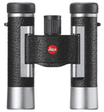 Бинокль Leica SilverLine 10x25, кожа, серебристый корпус