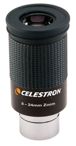 Окуляр Celestron Zoom 8–24 мм, 1,25"