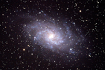Спиральная галактика в созвездии «Треугольник» (M 33, NGC 598)